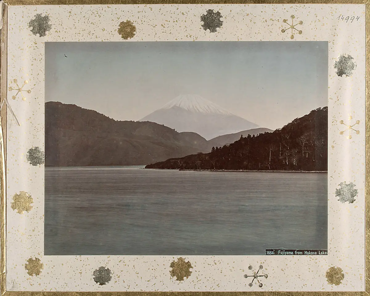 1664. Fujiyama from Hakone Lake