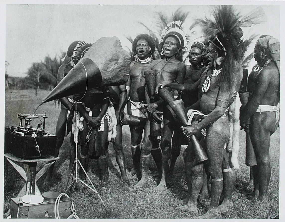 Sound recording with the archival phonograph among the Baifa-Papua