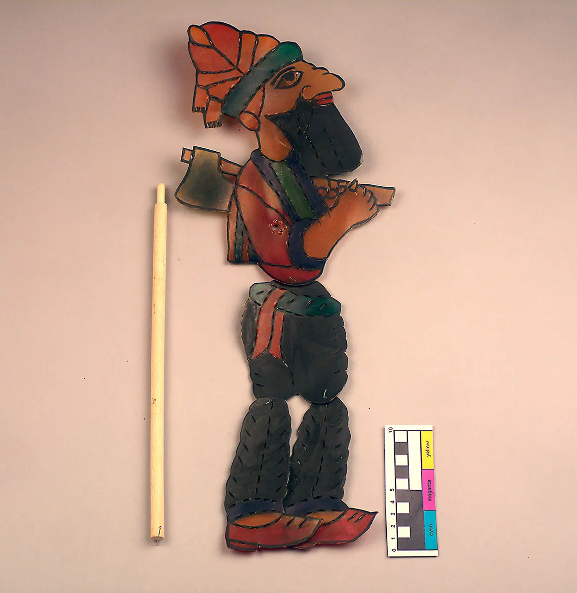 Schattenspielfigur Karagöz