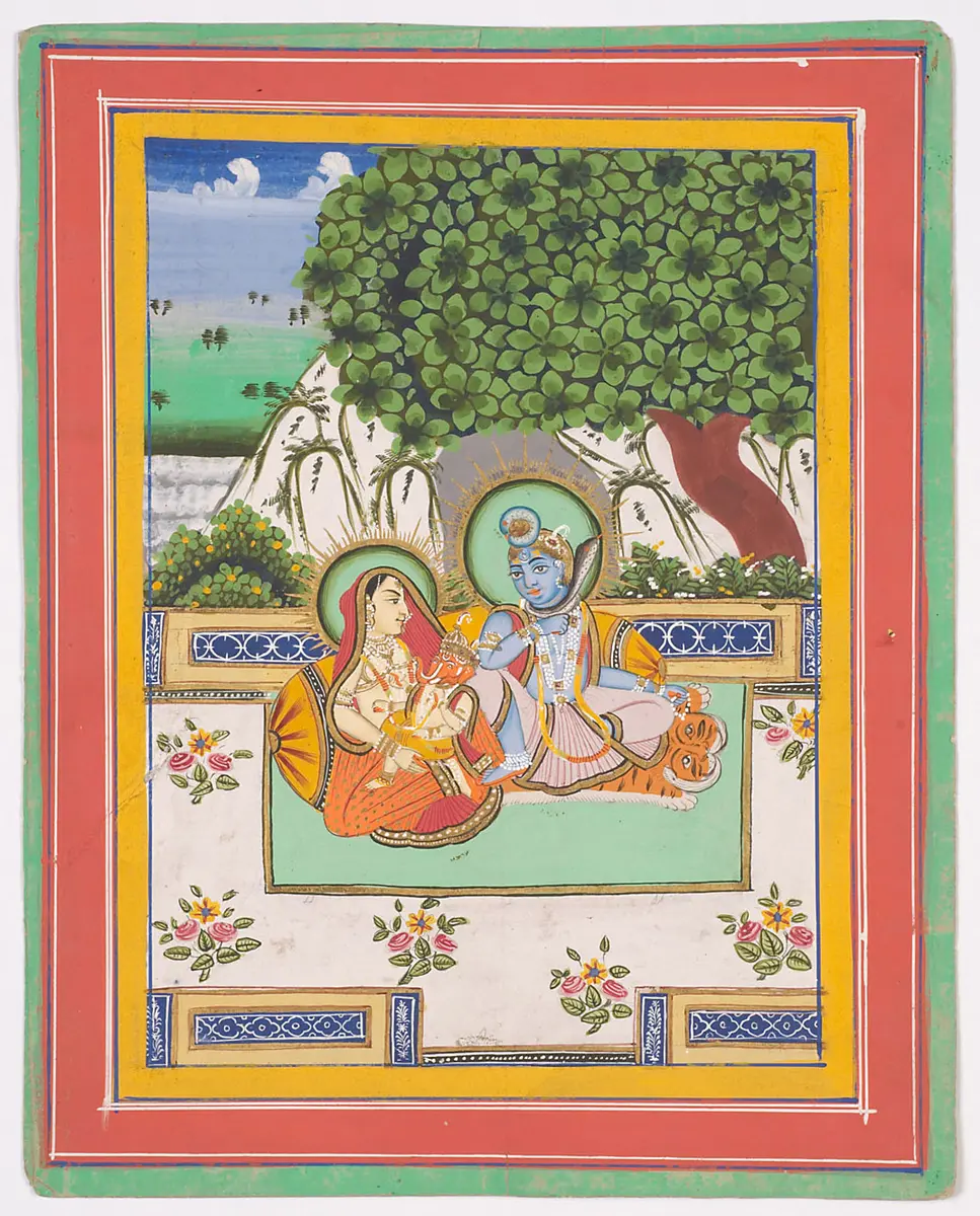Shiva and Parvati