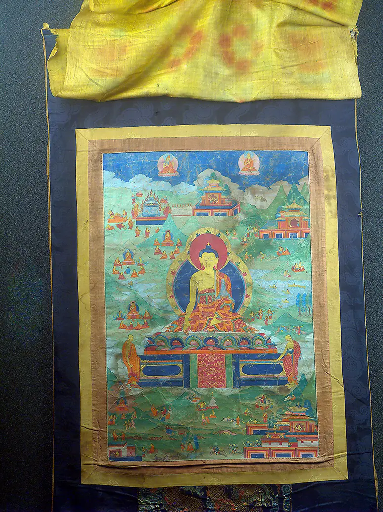 Thangka Buddha Shakyamuni
