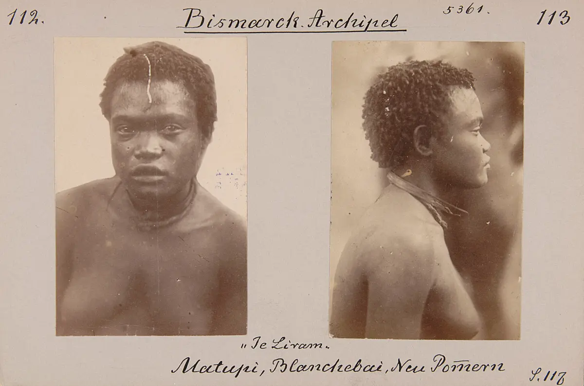 Jeliram, Blanche Bai, Deutsch-Neuguinea