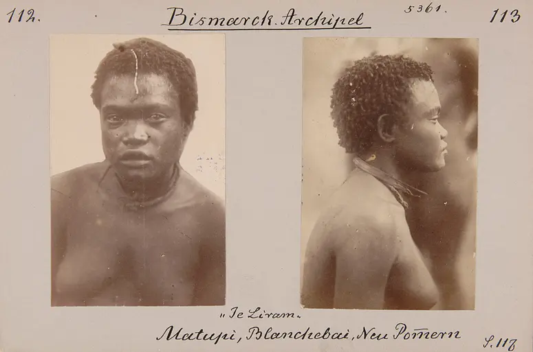 Jeliram, Blanche Bai, Deutsch-Neuguinea