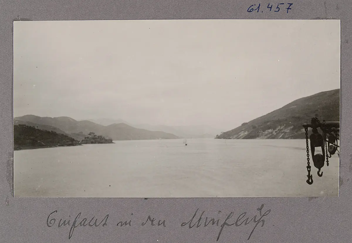 Fuzhou. Einfahrt in den Min Fluss