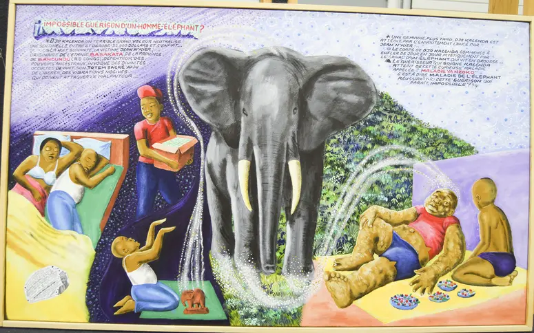 Impossible Guérison d'un Homme Elephant?