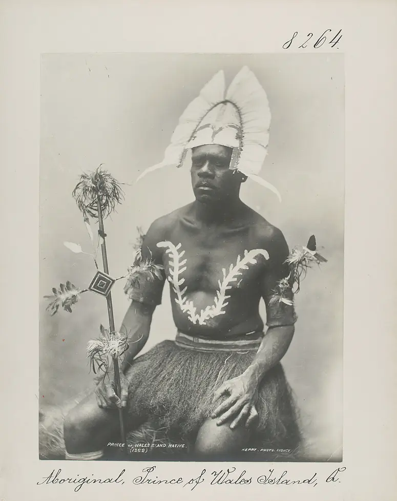 Aboriginal, Prince of Wales Island, Q[ueensland]