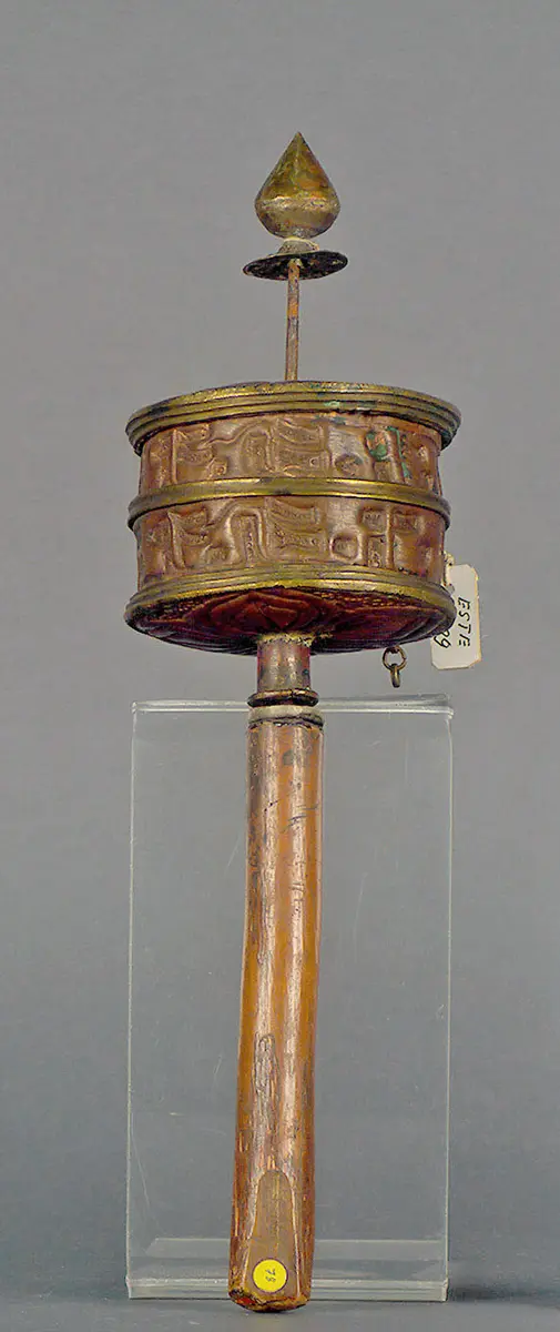 Hand prayer wheel