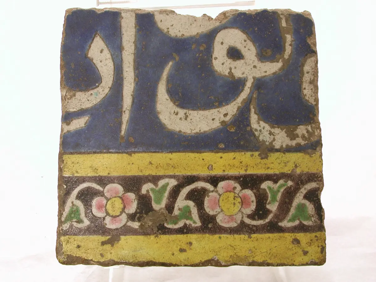 Fragment eines Fliesenpaneels