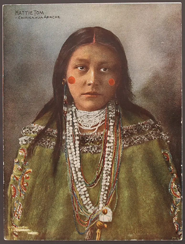 Hattie Tom, Chiricahua Apache, Trans-Mississippi and International Exposition