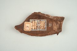 Bruchstück eines Geschosses