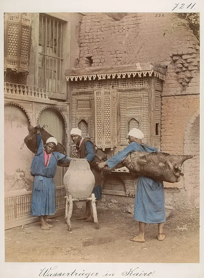 Wasserträger in Kairo