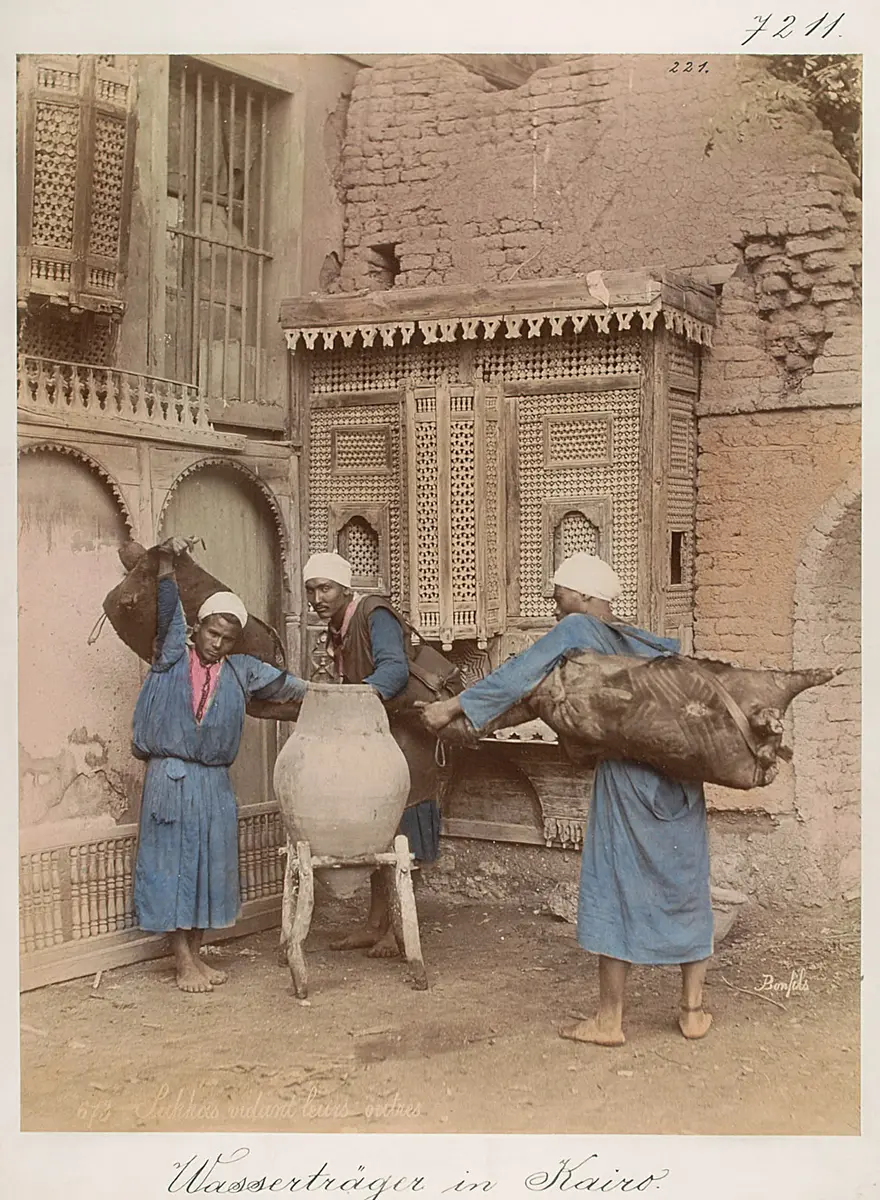 Wasserträger in Kairo