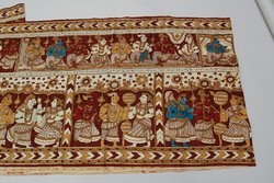 Handbemalter Holzmodeldruck