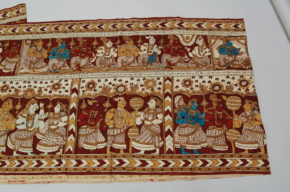 Handbemalter Holzmodeldruck