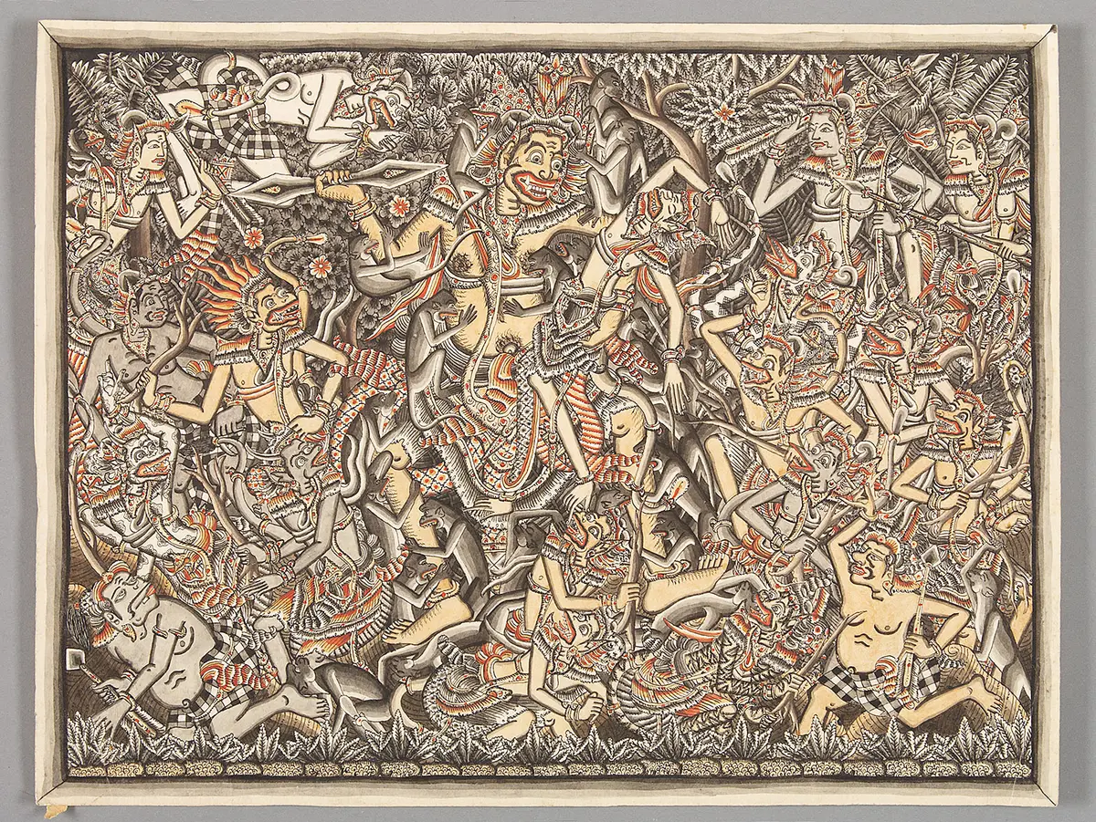 Scene from the Ramayana