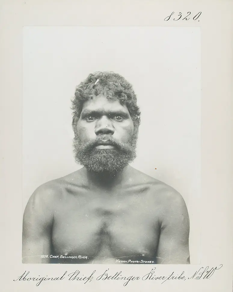 Aboriginal Chief, Bellinger River tribe, N.S.W.