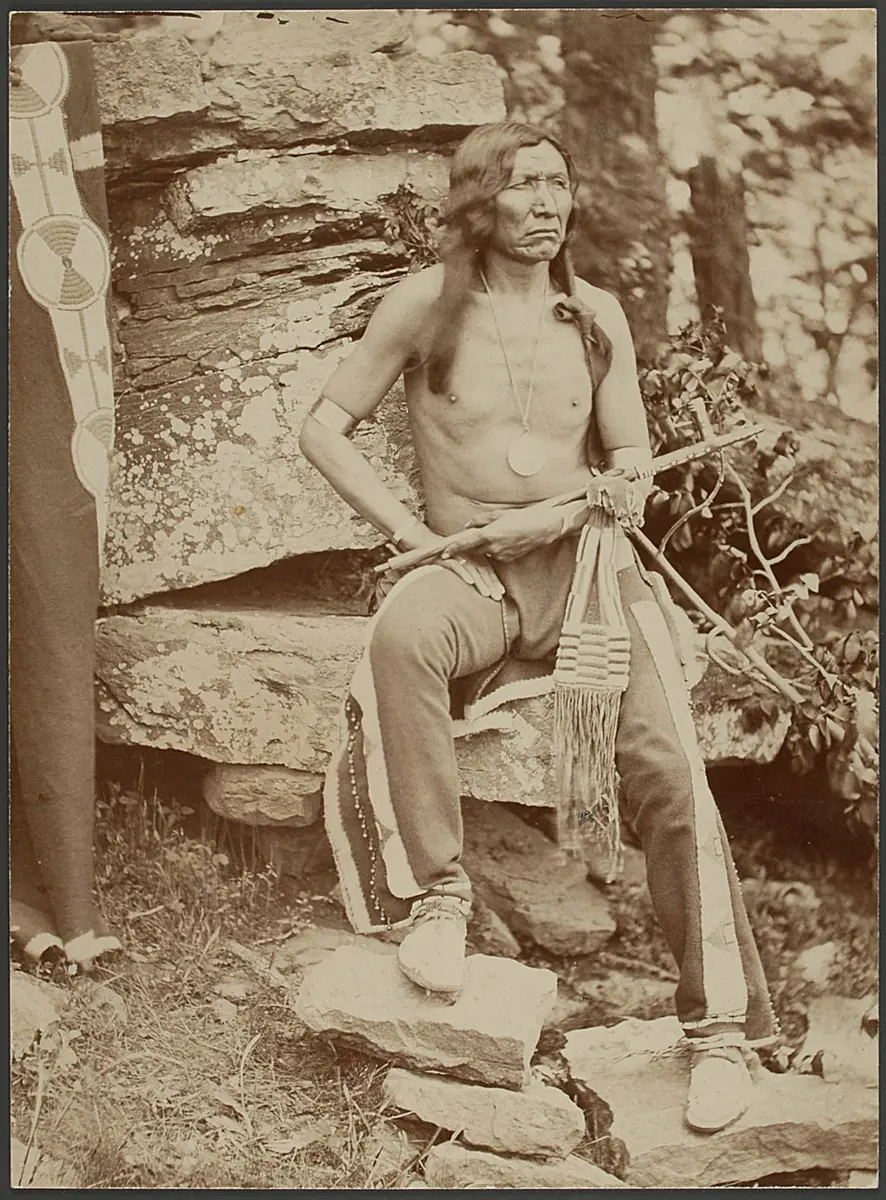 Anonymer Cheyenne, Grand Council in Okmulgee, Indian Territory/Oklahoma