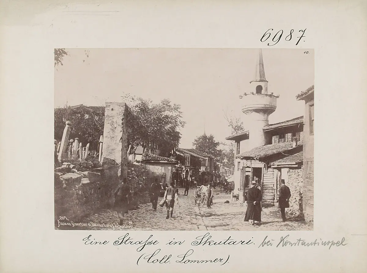 Konstantinopel: Eine Straße in Skutari