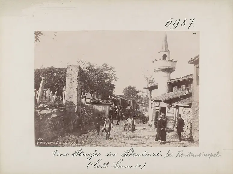 Konstantinopel: Eine Straße in Skutari