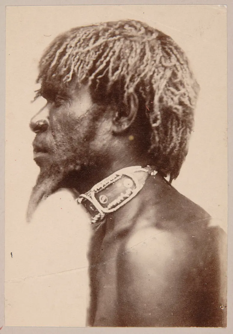 Tui Wone, Mann aus Beretni, Deutsch-Neuguinea