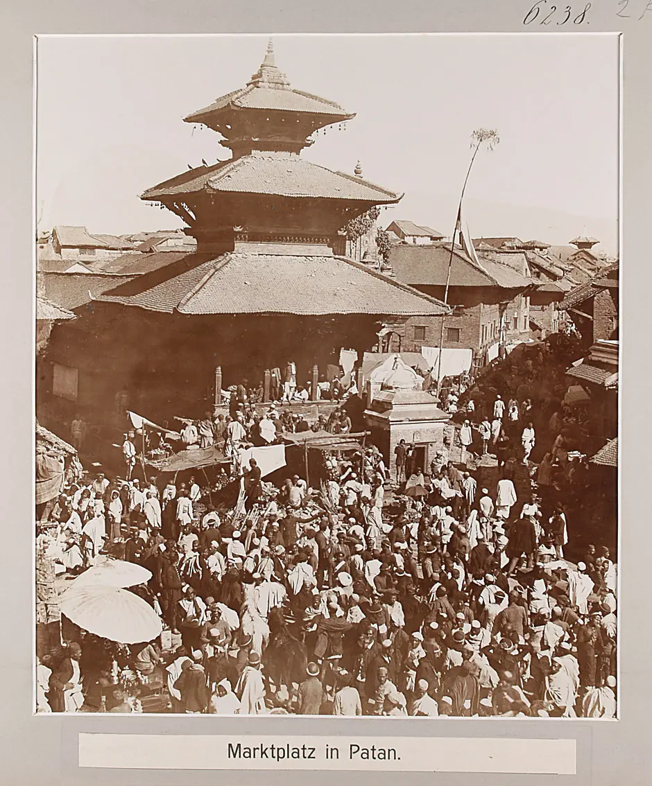 Marktplatz in Patan