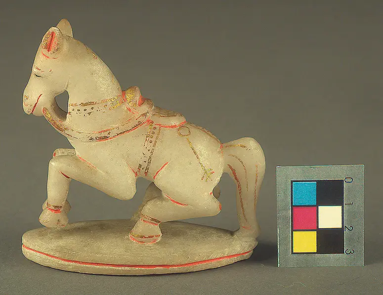 Marmorfigur, Pferd