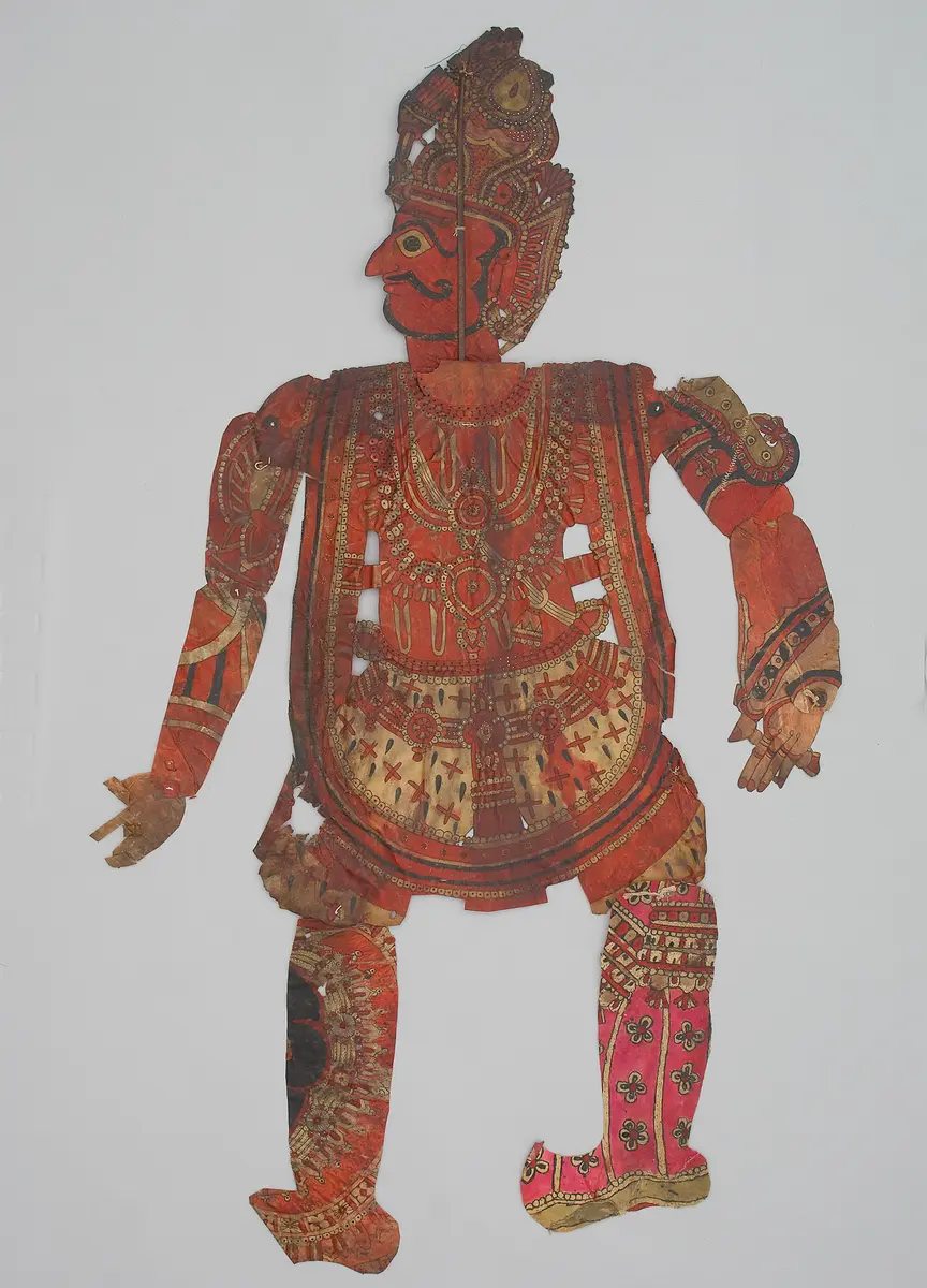 Schattenspielfigur Indrajit