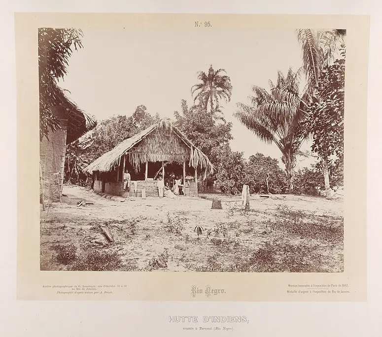 Häuser von Indianern