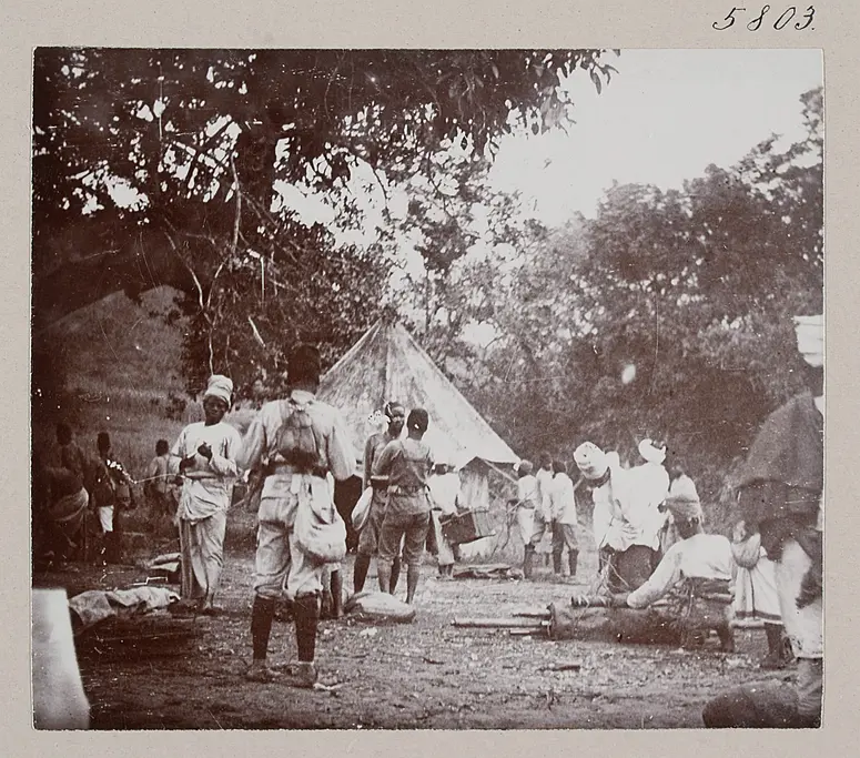 Lagerbild von Korogwe, Pangani-Thal