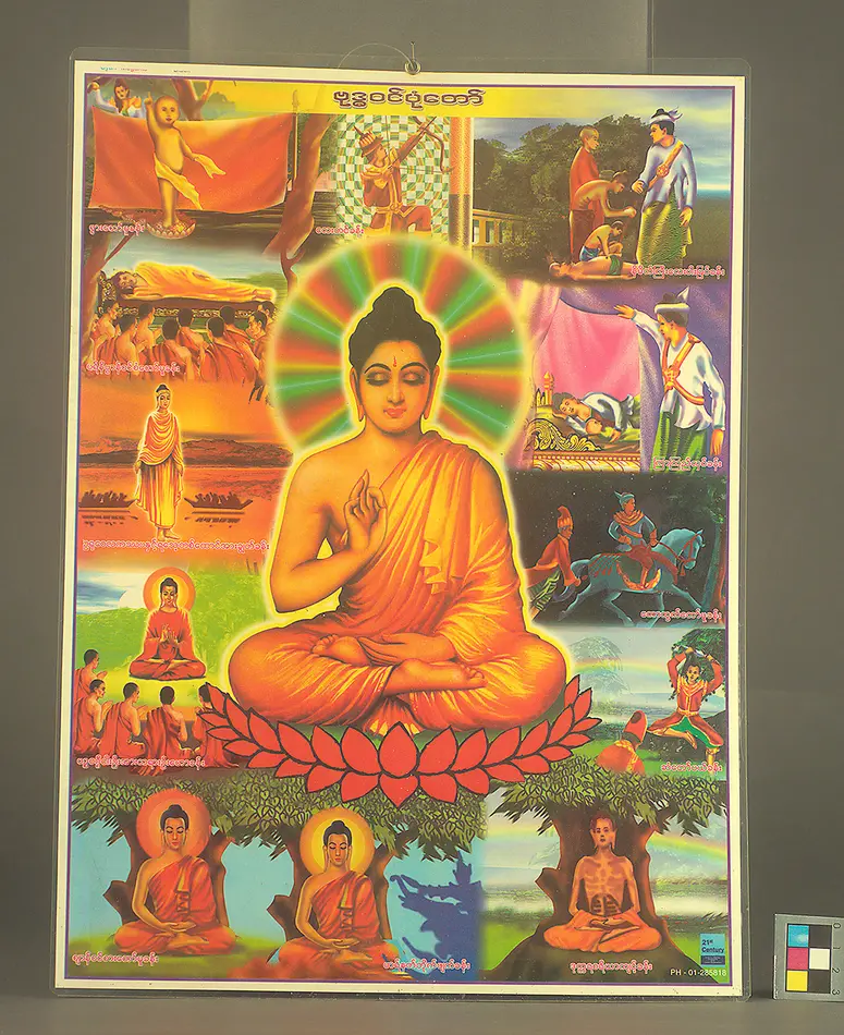 Votivbild Buddha