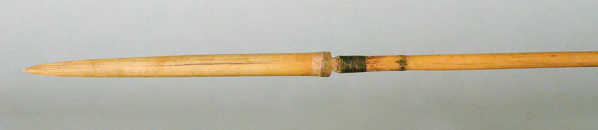 Pfeil mit Bambusspitze