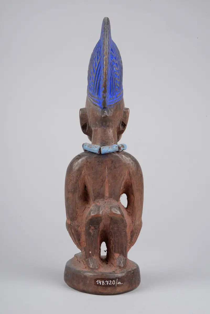 Männliche Ibeji Zwillingsfigur