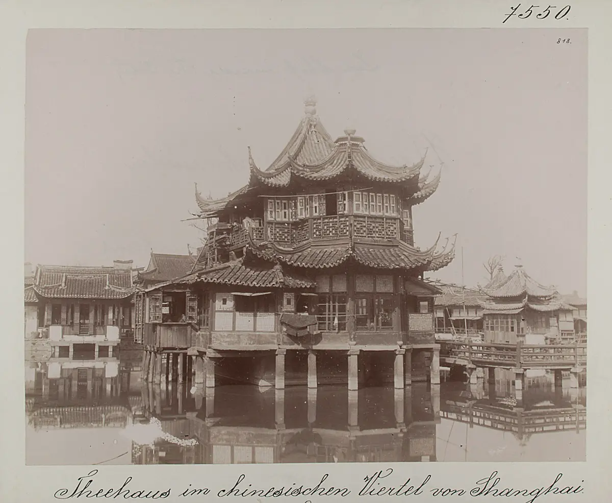 Shanghai: Teehaus im chinesischen Viertel