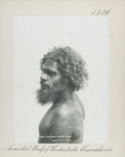 "Narimboo", Chief of Workii tribe, Queensland