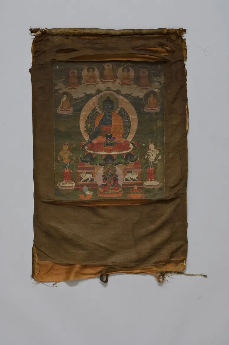 Thangka Bhaiṣajyaguru