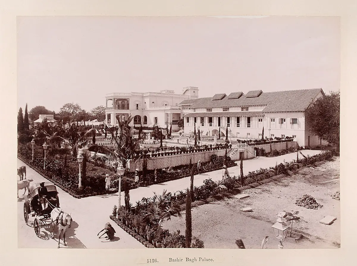Hyderabad: Baschir Bagh Palast