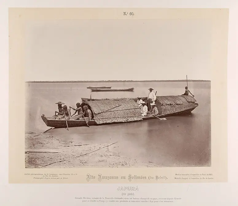 Boot auf dem Japurá