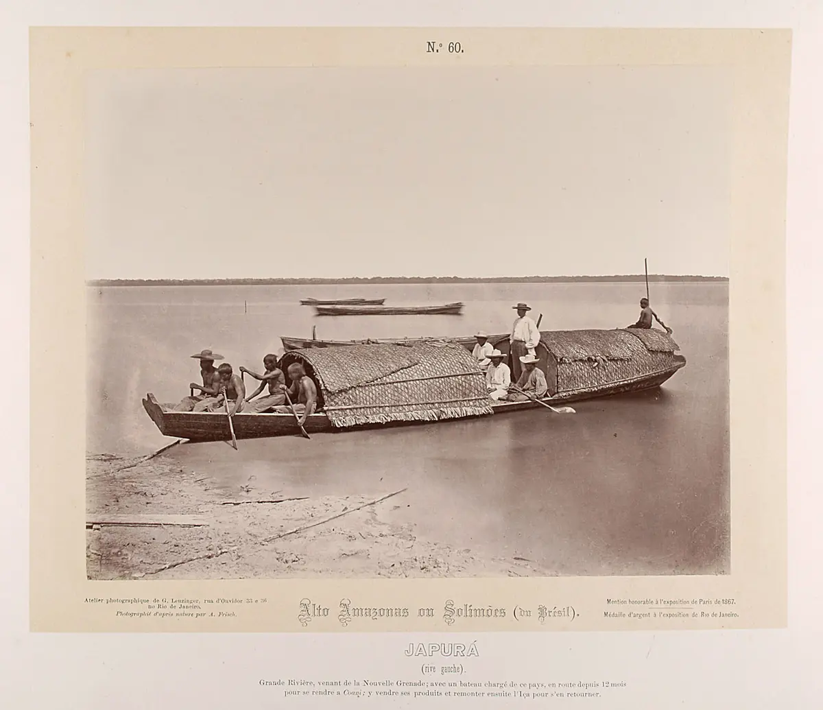 Boot auf dem Japurá