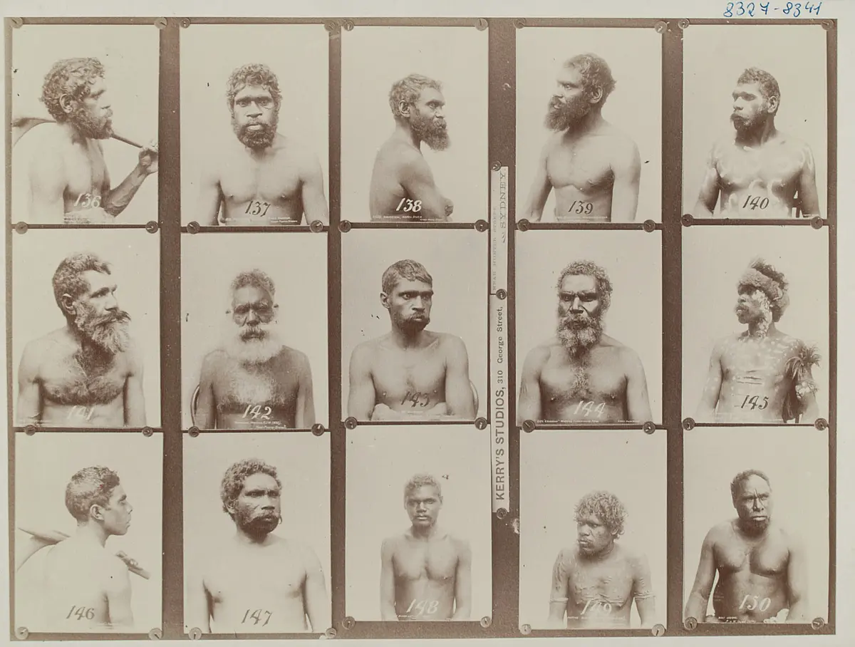 Aboriginal warrior, Snowy Mountains, N.S.W.