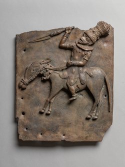 Relief Plaque: Horseman