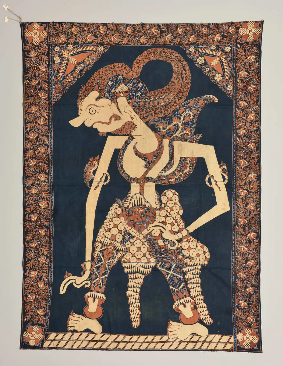 Wandtuch, Batik