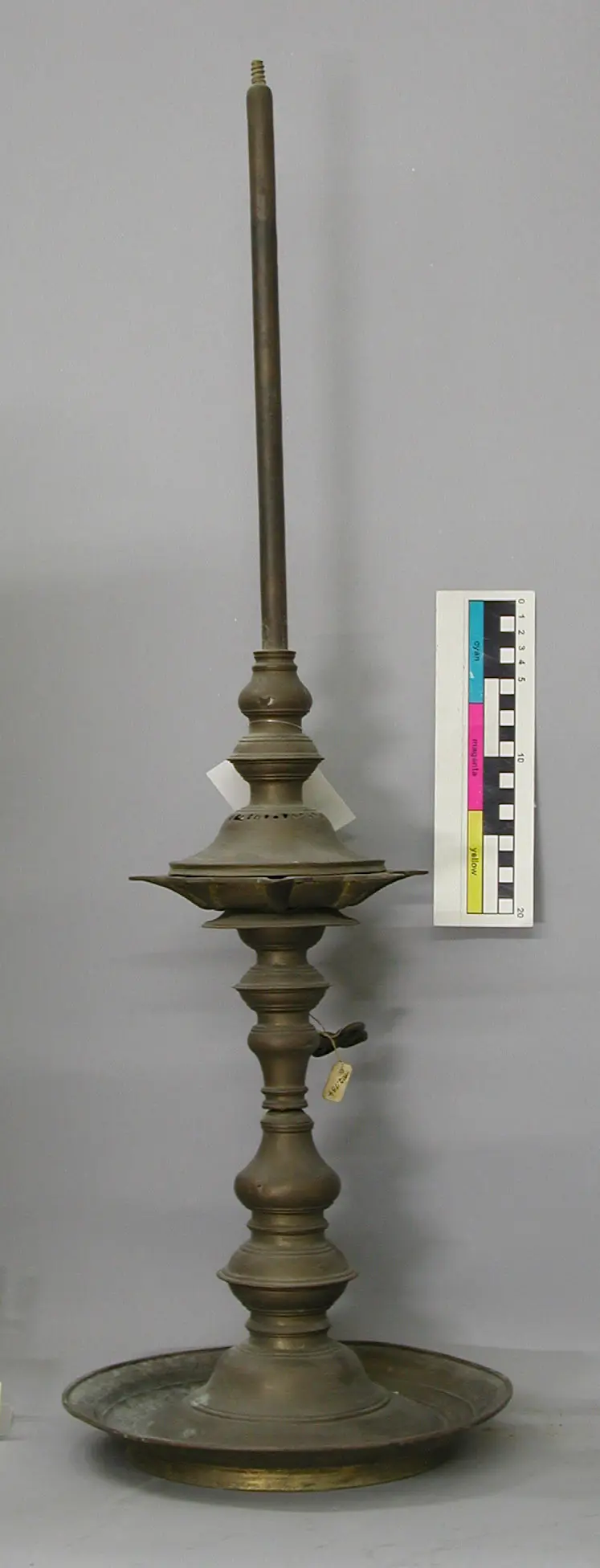 Messinglampe