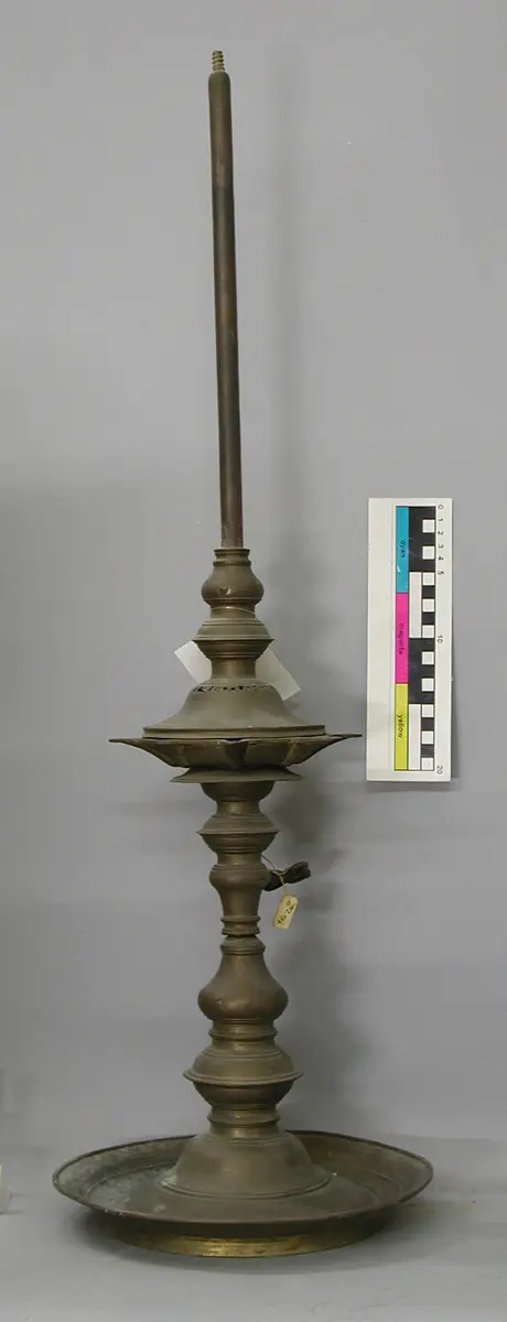 Messinglampe