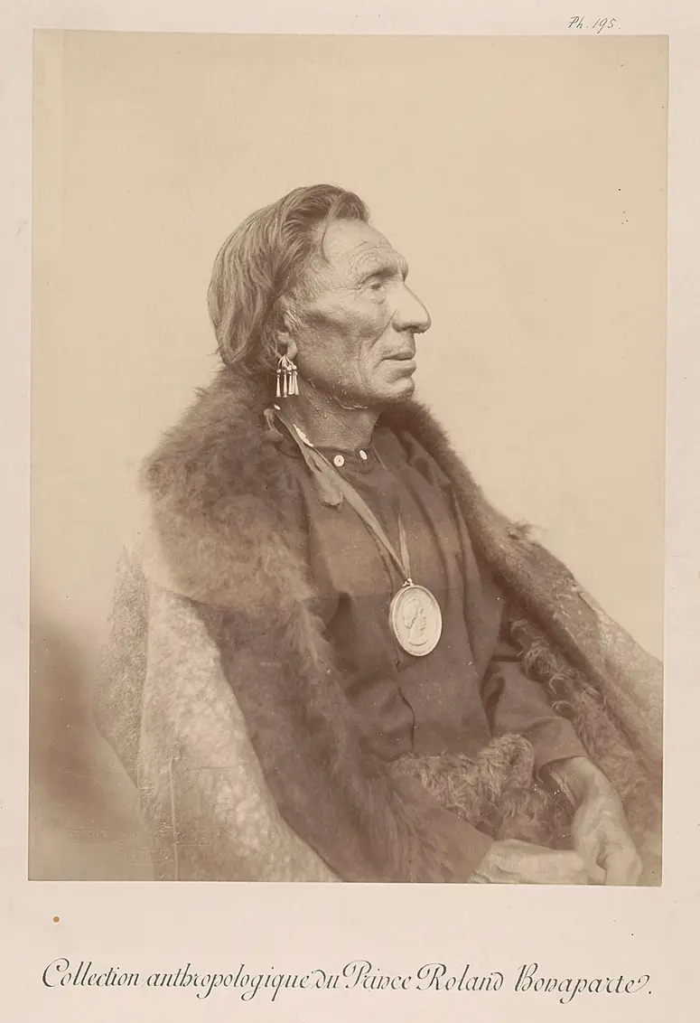 Yellow Smoke (Shoudé-Nasi), Chief der Omaha