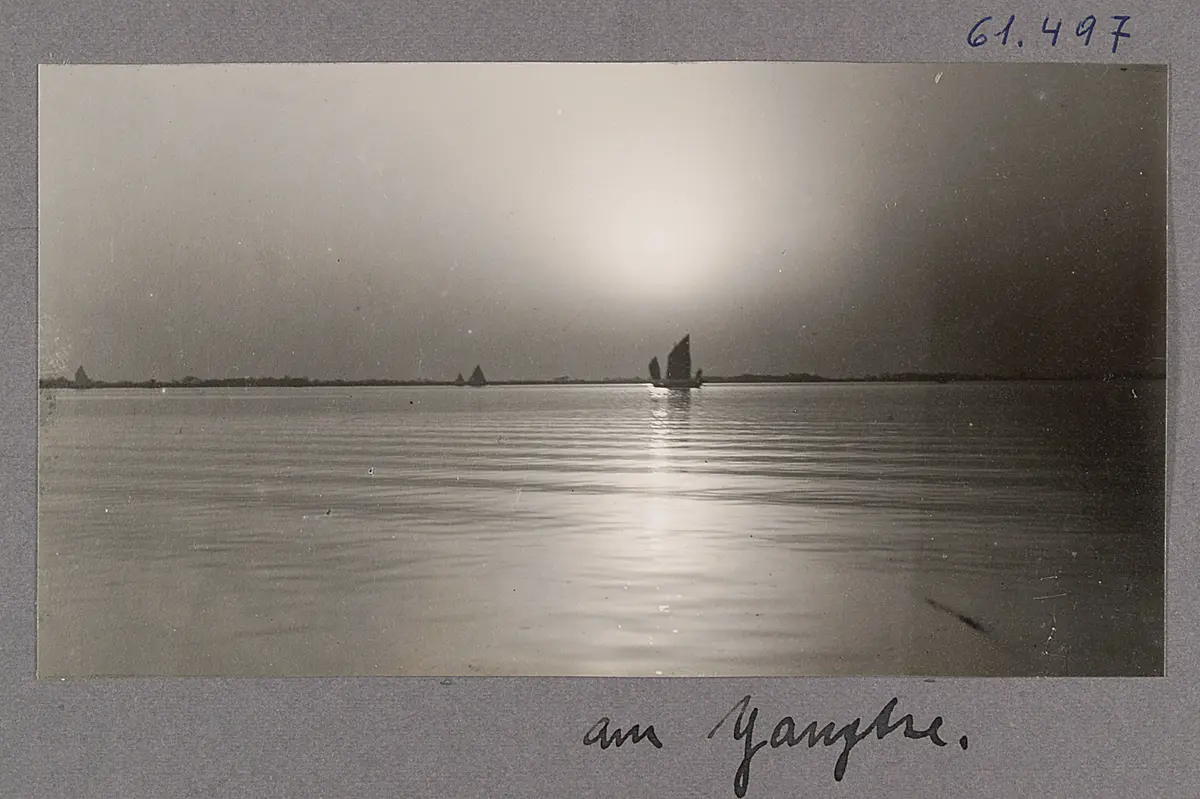 Der Yangtse. Am Yangtse