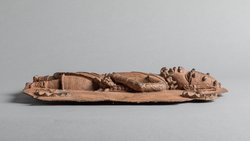 Relief Plaque: Dignitary with Eben Sword