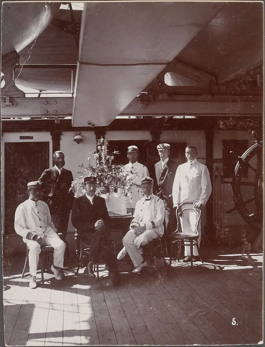 Weihnachtsabend 1892, ( In See nach Steamer Point)