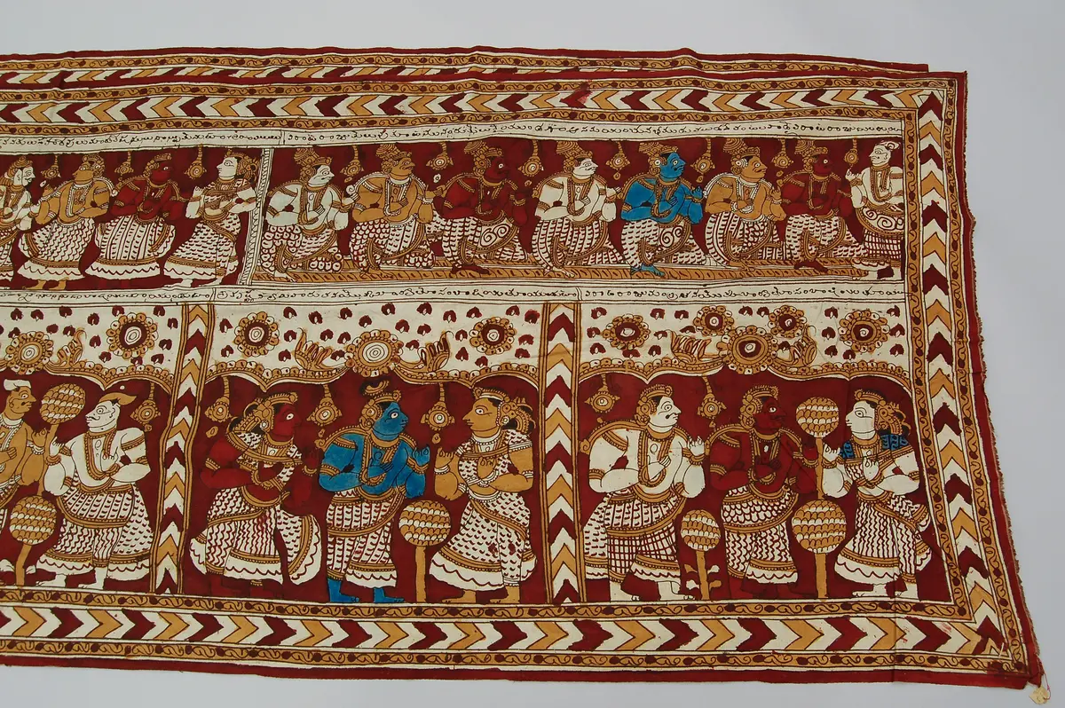 Handbemalter Holzmodeldruck