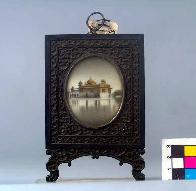 Miniaturmalerei des Goldenen Tempel