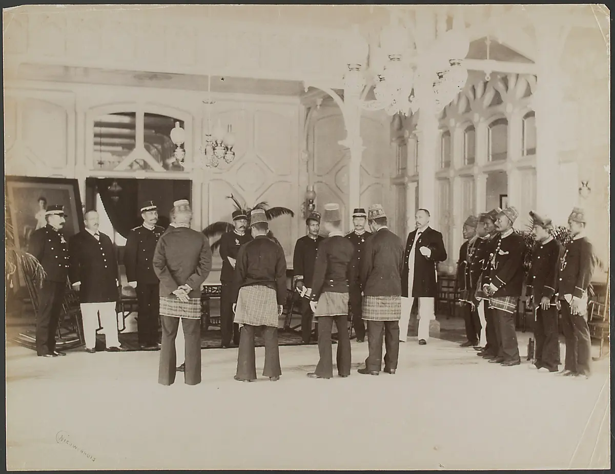 Surrender of the Sultanate of Aceh on 20 January 1903 under Dutch colonial power